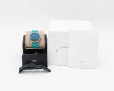 IWC Pilot Mark XX Mercedes AMG 40mm IW328210 Turquoise 2025 2