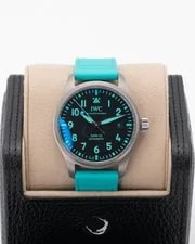 IWC Pilot Mark XX Mercedes AMG 40mm IW328210 Turquoise 2025 4