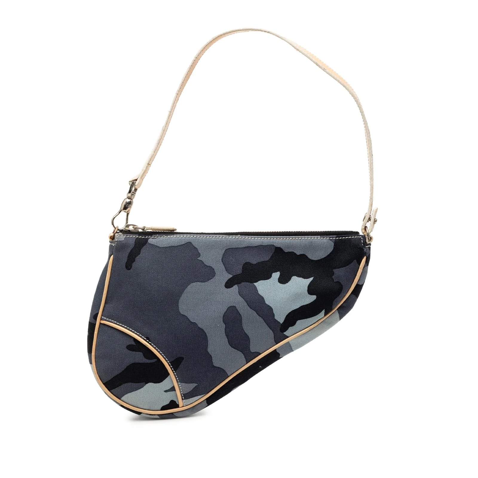 Dior — Mini Camouflage Saddle Pochette — Handbag — resale