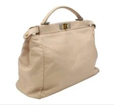 Fendi Peekaboo Large Light 2Way Auth From Japan 3