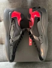 Size 10UK- Authentic Prada ’s America’s Cup Low Top / 4E3400 2