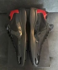 Size 10UK- Authentic Prada ’s America’s Cup Low Top / 4E3400 3