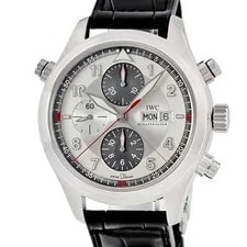 IWC — IWC Chronograph IW371806 Stainless Steel 44mm Silver Dial Automatic #HDW968 — Watch — resale