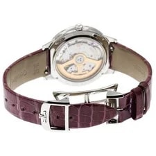Jaeger-lecoultre Reverso Night & DAY Q3448460 34mm SS Purple #C1525 3