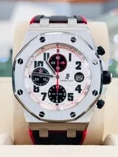 Audemars Piguet Royal Oak Offshore Panda Chronograph Rubber Strap 26170ST 2