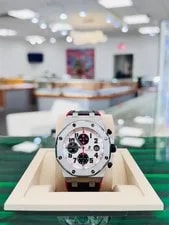 Audemars Piguet Royal Oak Offshore Panda Chronograph Rubber Strap 26170ST 4