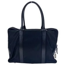 Prada Briefcase Business Triangle Logo PRA 2