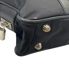 Prada Briefcase Business Triangle Logo PRA 3
