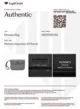 Authentic Preloved Hermes Kelly Depeches 25 PVD Stamp B 2023 2