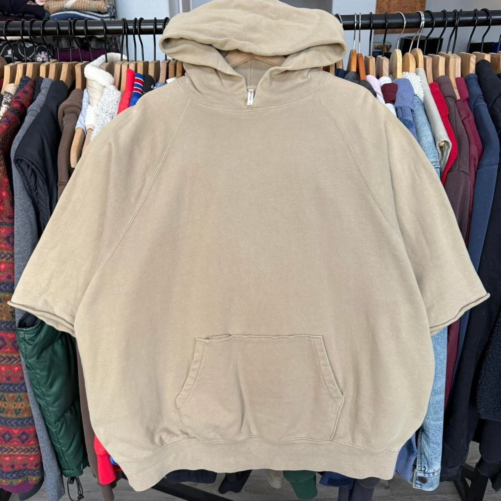 Fear of Godxl — Fear of God Short Sleeve Hoodie — streetwear — resale