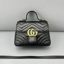 Gucci Mini GG Marmont Top Handle (ym051826e0r) 2