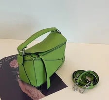 Loewe Mini Puzzle Crossbody Fennel 3
