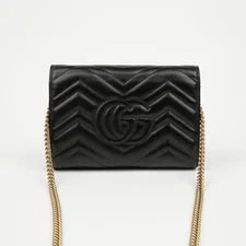 Gucci GG Marmont Matelassé Mini Chain 157004097 3