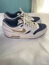 Nike — Nike Air Max 1 Essential Olympic Size 10.5 2015 537383-127 USA — Sneaker — resale
