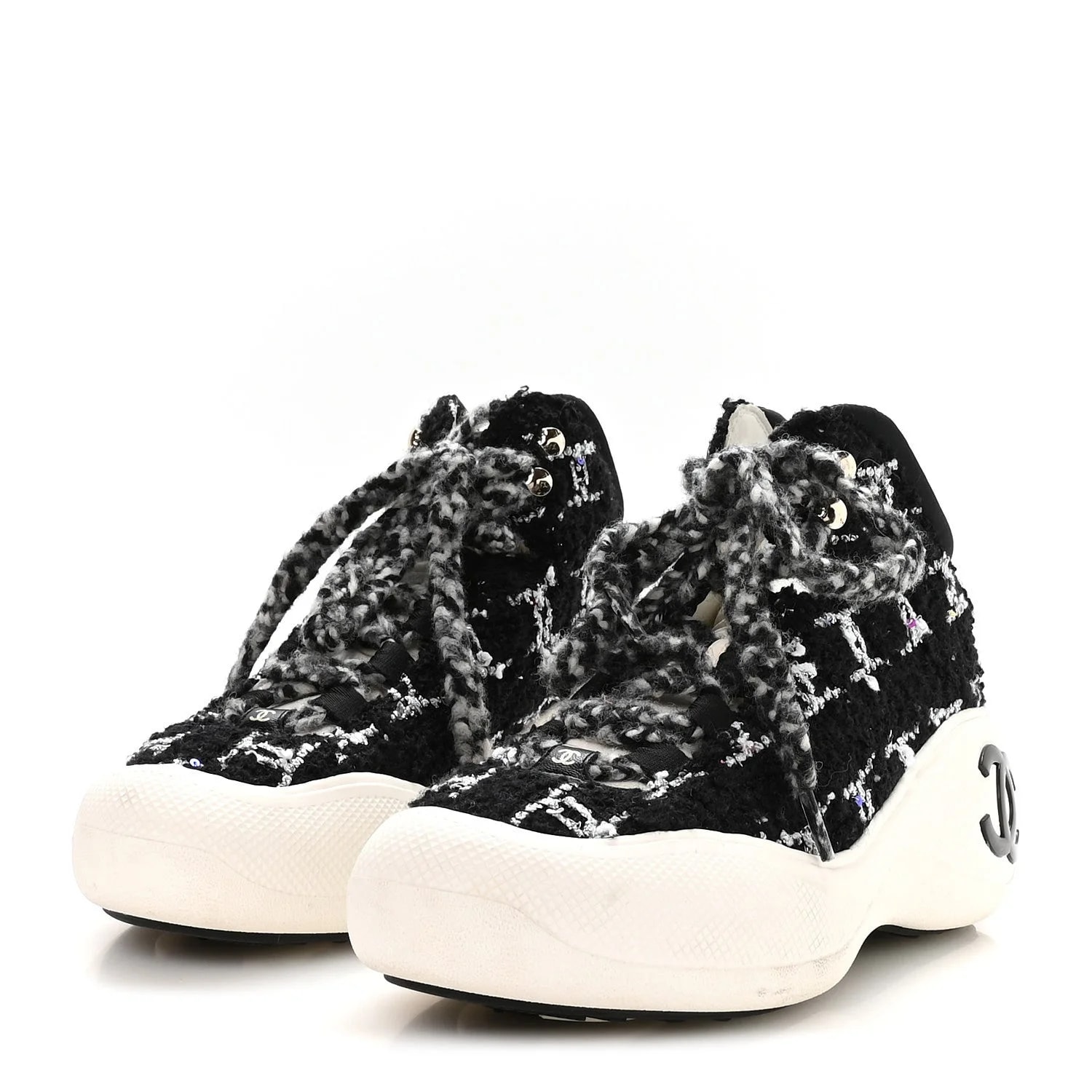 Sequins CC Lace Up Ankle 40 4