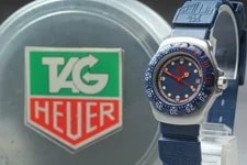 [Exc+5] TAG Heuer Formula 1 Professional Blue Qz Japan #720 3