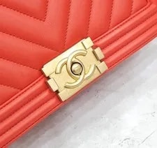 Chanel Boy Bag Flap Medium Lamb Tone 23 Series A67086 142036884 4