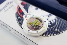AP Swatch Royal Pop Huit Blanc Bio-ceramic Pocket SSX03W100N Audemars Pigu 2