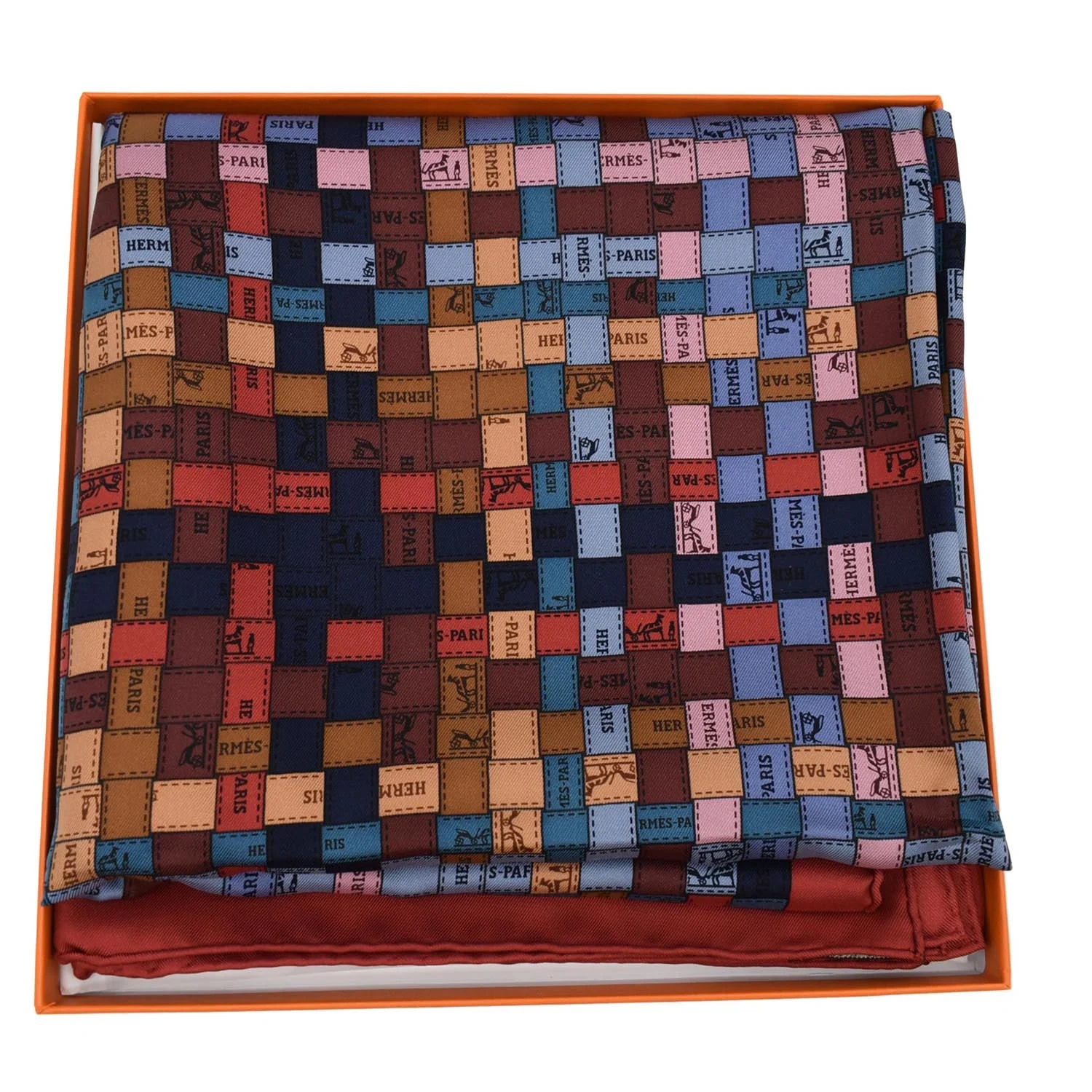 Hermès — Hermes Bolduc Au Carre Scarf — Accessory — resale