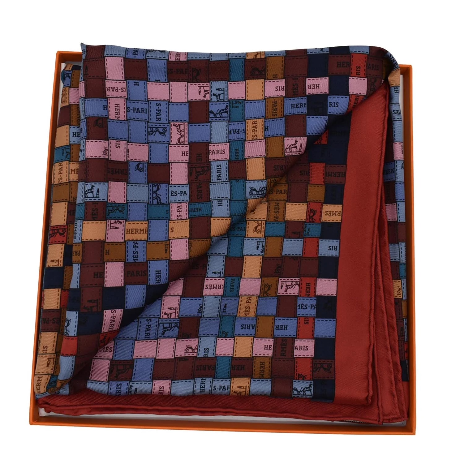 Hermes Bolduc Au Carre Scarf 4