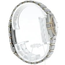 Omega Constellation Mini 22.5mm Diamond Bezel 12P Diamond 1267.15 K18YG/Stai... 4