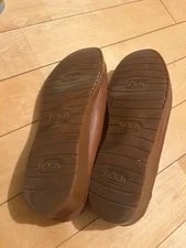 9.0US Clarks Moccasin Shoes Model Limited Edition Vhtf Pre-owne 3