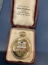 Patek Philippe 18k Pocket Commemorating the 1936 Berlin Olympics 2