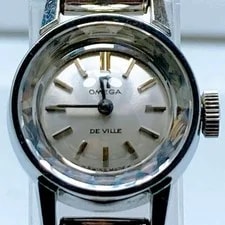 Omega 475 DE Ville Cut Glass Manual Wind 2