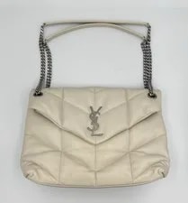 Saint Laurent — Yves Saint Laurent Lou Puffer Medium — Handbag — resale