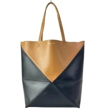 Loewe — Loewe Puzzle Fold XL Light Shiny Calf — Handbag — resale