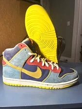 Nike SB — 2009 Nike SB Dunk High Mr. Pacman Size 10m/11.5w 305050-471 — Sneaker — resale