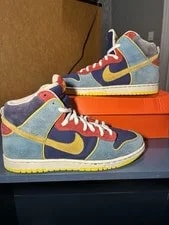 2009 Nike SB Dunk High Mr. Pacman Size 10m/11.5w 305050-471 2