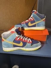 2009 Nike SB Dunk High Mr. Pacman Size 10m/11.5w 305050-471 3