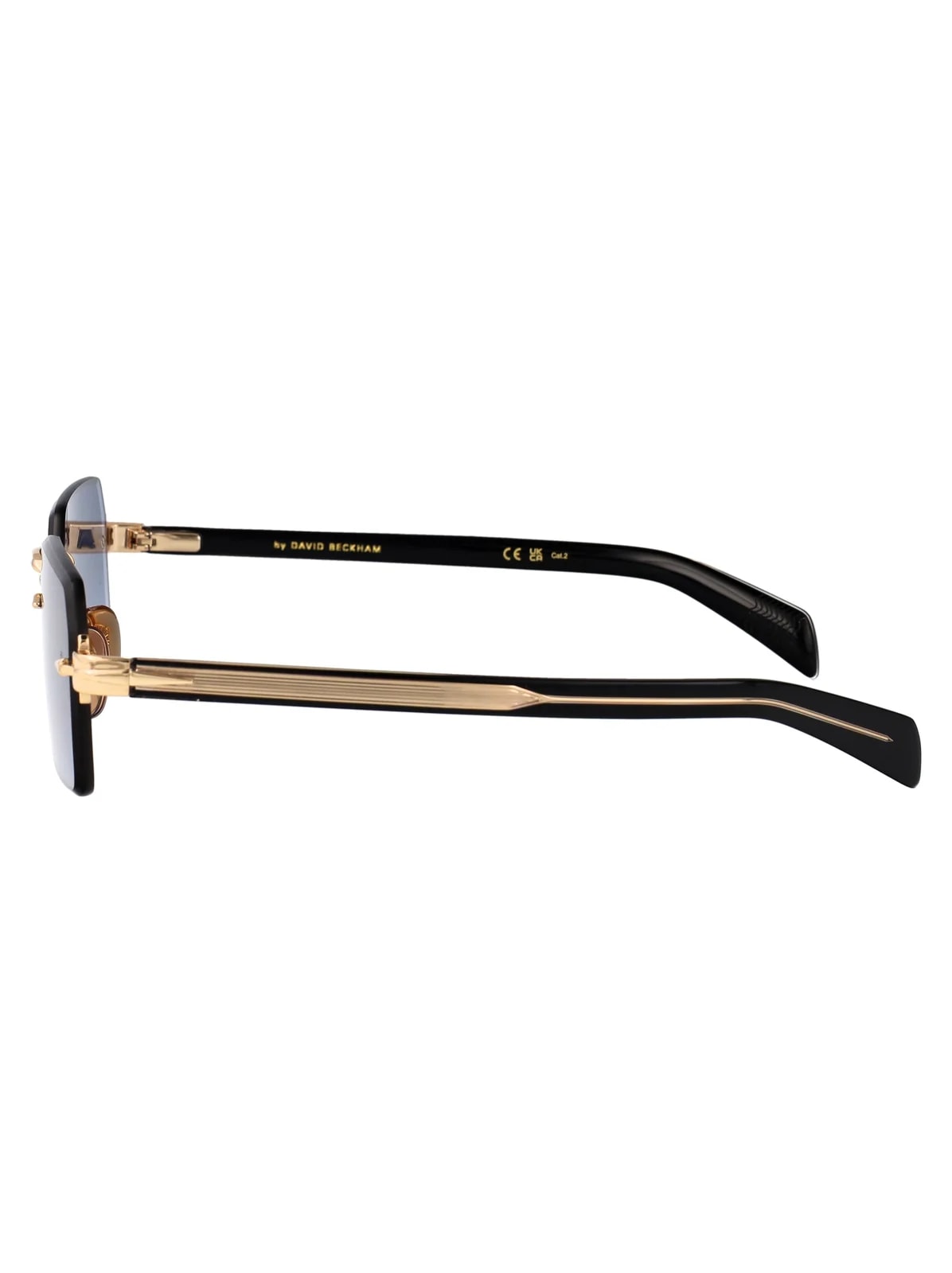 Eyewear By David Beckham Frameless Metal Sunglasses — 3