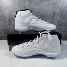 Jordan 11 Retro Mid Legend Football Cleats 2