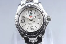 *Near * TAG Heuer Link WT1212 Silver Dial Date 36mm Quartz Japan 2