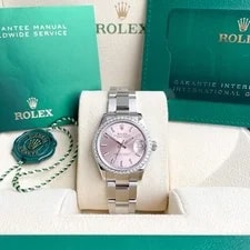 Rolex Datejust 31mm 2025 Full Set Unworn Diamonds Pink 278240 Diamond 2