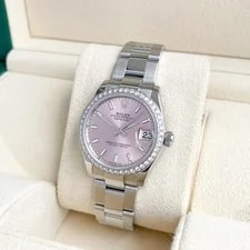 Rolex Datejust 31mm 2025 Full Set Unworn Diamonds Pink 278240 Diamond 4