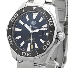TAG Heuer Aqua Racer Caliber 5 WAY201A.BA0927 Automatic Black Dial Warranty 4