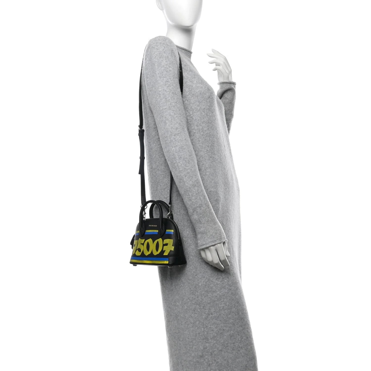 Signature Grained Car Tag Print XXS Ville Top Handle TBC 2