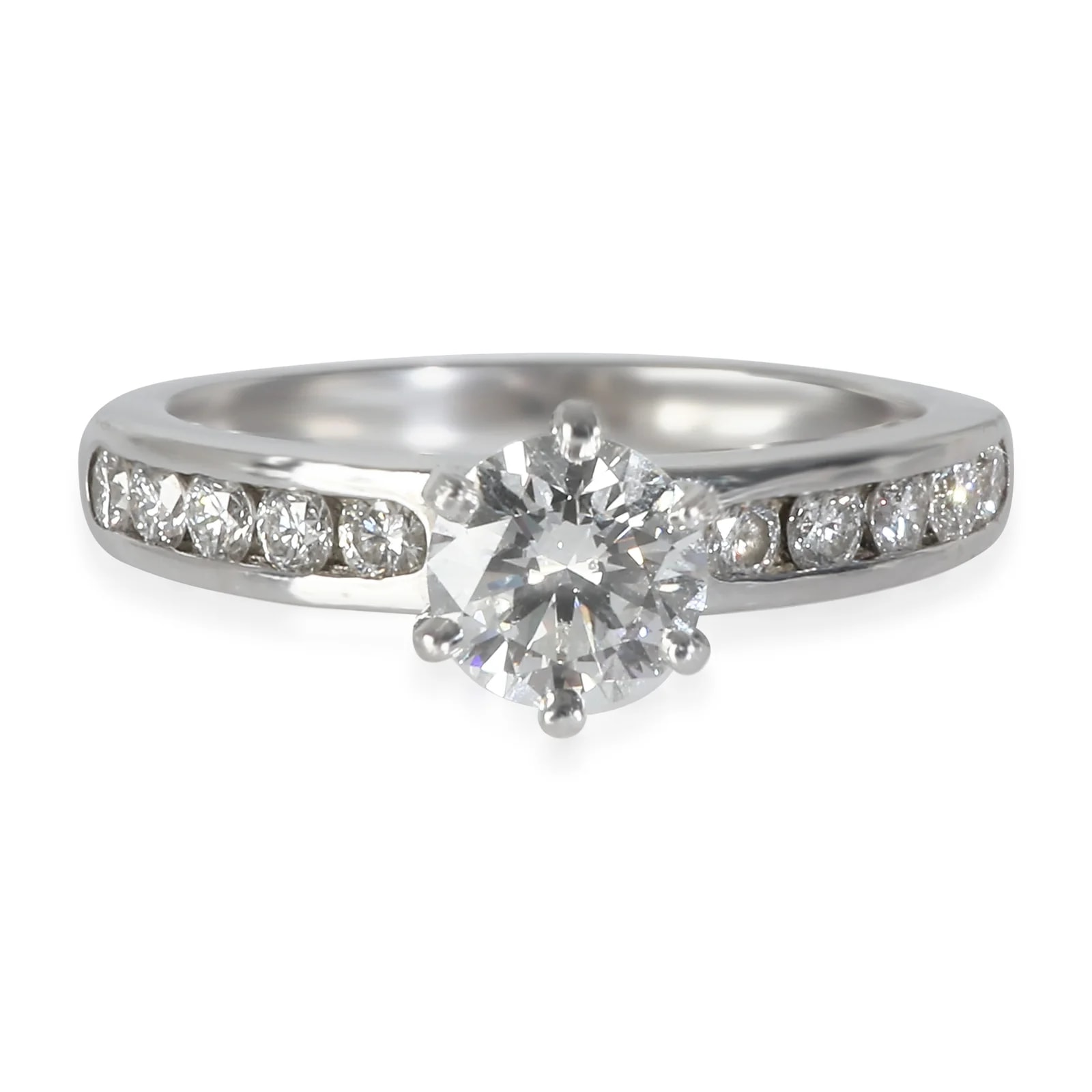 Tiffany & Co. — Tiffany & Co. 0.7 Ct Round Brilliant Engagement Ring 950 — Accessory — resale