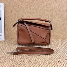 Loewe — Loewe Puzzle Mini Grained Handheld Crossbody — Handbag — resale