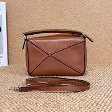 Loewe Puzzle Mini Grained Handheld Crossbody 2