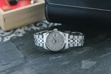 Tudor — Tudor Prince Date-Day 76200 Automatic Stainless Steel Linen Dial — Watch — resale