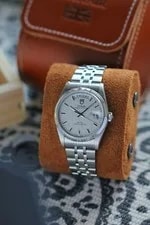 Tudor Prince Date-Day 76200 Automatic Stainless Steel Linen Dial 3