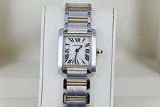 Cartier Tank Francaise Steel & Gold Model 2384 - Ready To Wear 3