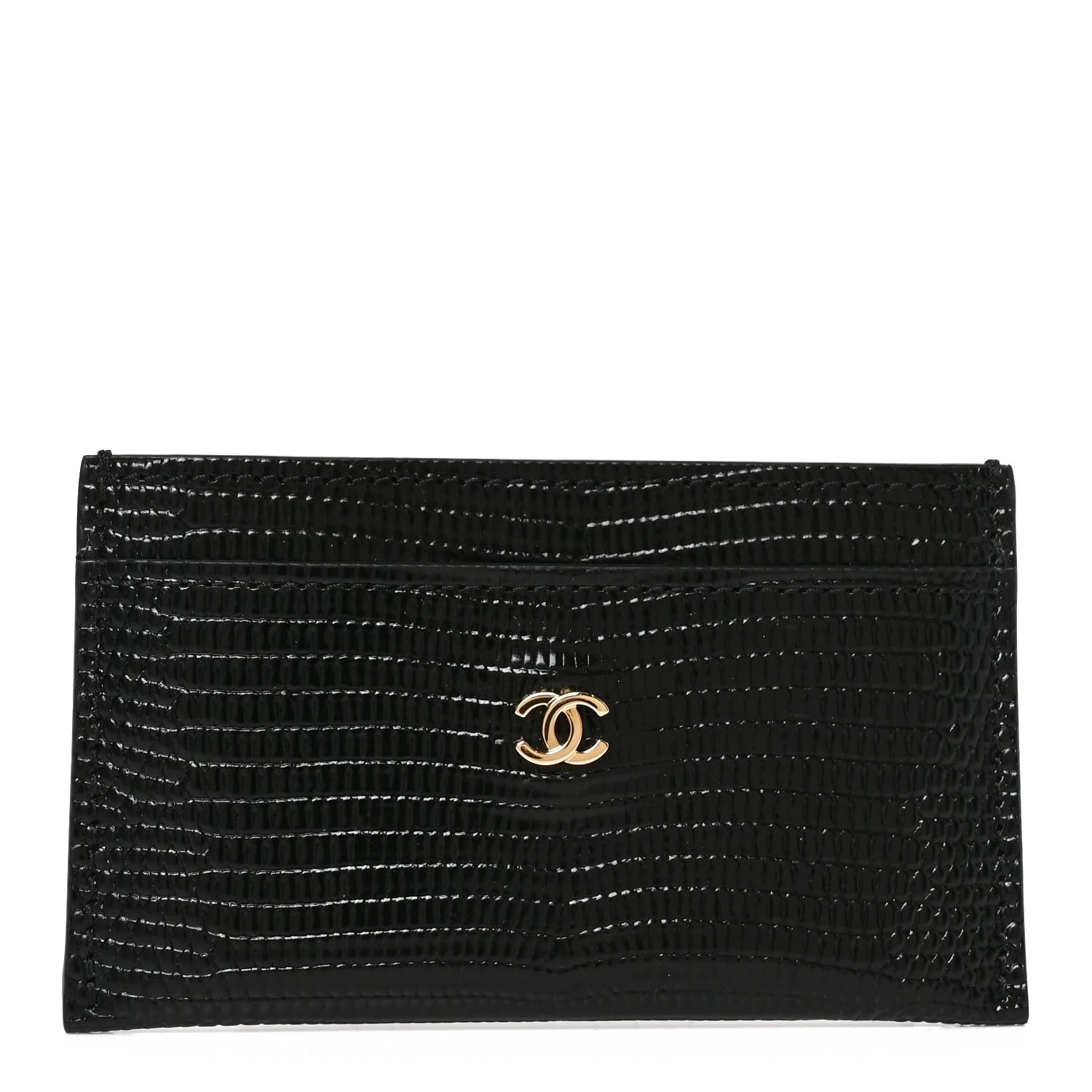 Chanel — Embossed Card Holder — Accessory — resale
