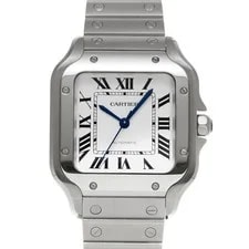 Cartier — Cartier Santos de MM WSSA0029 Silver 752768 — Watch — resale