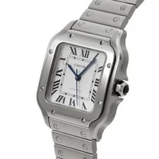 Cartier Santos de MM WSSA0029 Silver 752768 2