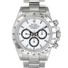 Rolex — Rolex Cosmograph Daytona 16520 Stainless Steel Diamond 40.0mm 2000 #KNW2353 — Watch — resale